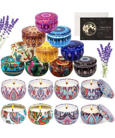 Jotul fragrance candles gift set 18pcs fragrance candle set aromatherapy candles for women fragrance candle set fragrance candle christmas set fragrance candle mother's day for birthday/Valentine's day/bad/yoga