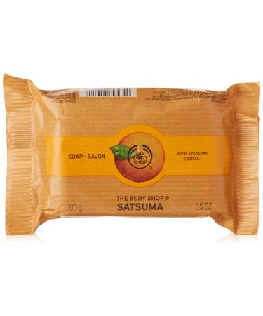 The Body Shop Satsuma Soap  3.5 Ounce (Packaging May Vary) Satsuma 3.5 Ounce (Pack of 1)