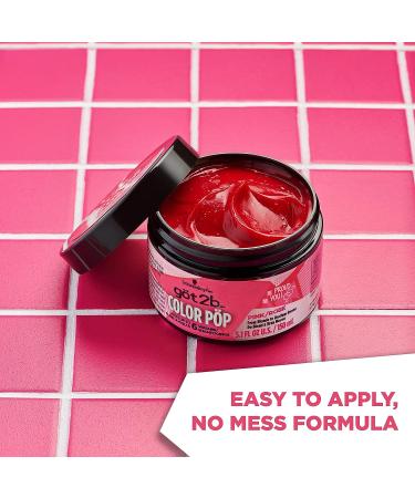 Got2b Color Pop Pink Semi-Permanent Hair Color Mask 5.1 oz - Buy Online on SooperMarket.com