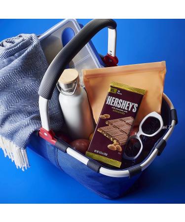 Hershey's Milk Chocolate with Almonds XL Candy - Bulk 4.25 oz Bars (12 Count) - Individually Wrapped Chocolate - 16 Pieces - Buy Online on SooperMarket.com