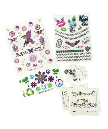 Savvi Mega Value Temporary Tattoo Kit - 625 Fake Tattoos for Kids of All Ages - Buy Online on SooperMarket.com