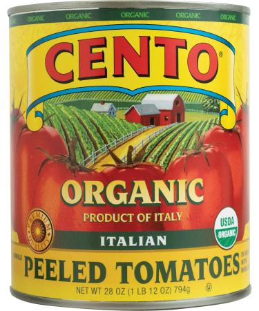 Cento Organic Italian Peeled Tomatoes 1.75 Pound(Pack of 6) 1.75 Pound (Pack of 6)