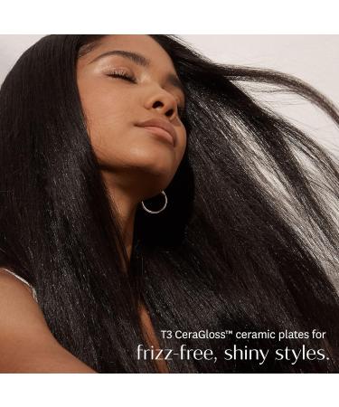 T3 Smooth ID 1 Flat Iron with Touch Interface - Digital Ceramic Flat Iron with Interactive HeatID Technology Graphite - Buy Online on SooperMarket.com
