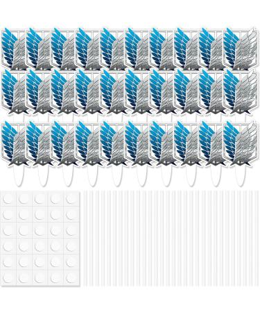 Notbadsys Wings of Liberty Cupcake Decoration Suitable for Attack on Titan Theme Party Cake Decoration (30 pieces) - Buy Online on SooperMarket.com
