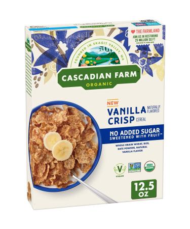 Cascadian Farm Organic Vanilla Crisp Cereal, 12.5 oz