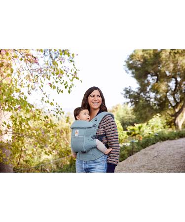 Ergobaby Adapt Carrier for Newborns | SoftFlex Mesh | 3 Positions | Slate Blue - Buy Online on SooperMarket.com