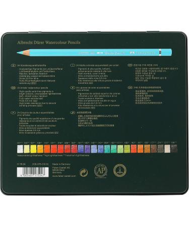 Faber-Castel FC117524 Albrecht Durer Watercolor Pencils - 24 Pack, Assorted Colors - Buy Online on SooperMarket.com