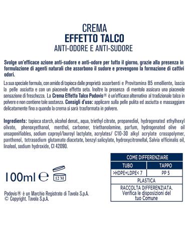 Buy Podovis Crema Efecto Talco 100 ml - 6 Pack | Soothing Foot Cream for International Shipping - Buy Online on SooperMarket.com