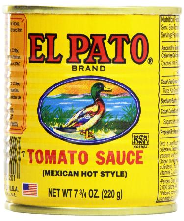 El Pato Sauce Hot Tomato 7.75 Oz