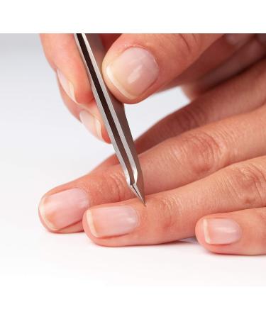 REMOS Stainless Steel Combination Tweezers 9.5cm - Purple Violet for Splinters and Hair - Buy Online on SooperMarket.com