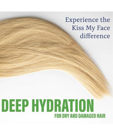 Kiss My Face 2-in-1 Shampoo & Conditioner Bar | Palm Oil-Free Cruelty-Free Monoi Oil & Shea Butter | Ideal for All Hair Types - Strengthen Dry & Damaged Hair - Buy Online on SooperMarket.com