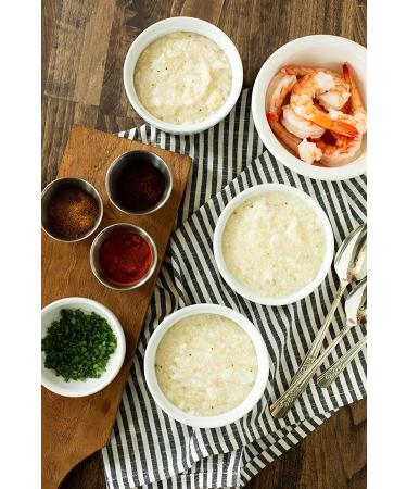 Stone Ground White Corn Grits Non-GMO - 30 oz Bag - Buy Online on SooperMarket.com