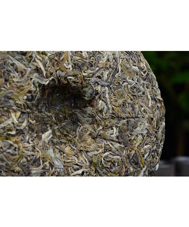 2021 Bin Dao Raw Puerh Tea Cake 357g - Natural & Aged Sheng Pu Erh Tea from Yunnan (12.6oz) - Buy Online on SooperMarket.com