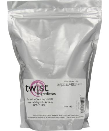 Twist Ingredients White Hundreds and Thousands 1 kg - Buy Online on SooperMarket.com
