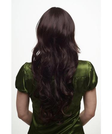 WIG ME UP 3432-2T33 | Very Long Dark Brown Mix Curly Wig with Parting - International Shipping Available - Buy Online on SooperMarket.com