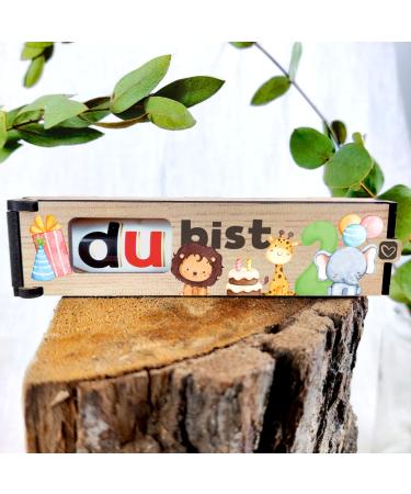 Gift girl 2 years - chocolate bar gift box incl. Duplo animal party - gift 2 years girls girls 2 years of gift ideas gift for 2 year old girls 2 years of girls birthday 2 02 animal party