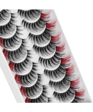 Shop 3D False Eyelashes - Handmade Natural Look Fluffy Multipack (10 Pairs) | DCA24 - Buy Online on SooperMarket.com