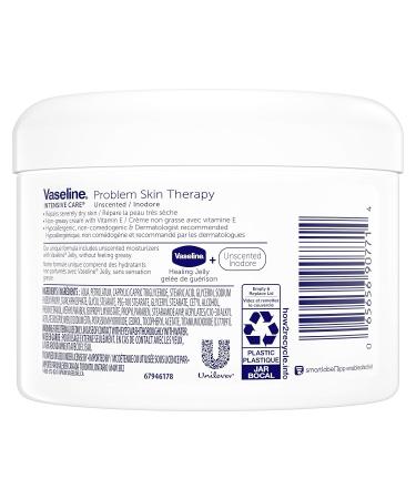 VASELINE Problem Skin Therapy Moisturizer Cream 220ml - Unscented Healing for Dry Skin | Shop Now - Buy Online on SooperMarket.com