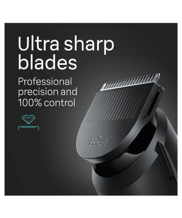 Braun Series 5 5470 All-in-One Style Kit: 8-in-1 Trimmer for Men - Beard, Body, Manscaping, Hair Clippers & More - Ultra-Sharp, 40 Length Settings, Waterproof - 6 Accessories - Buy Online on SooperMarket.com