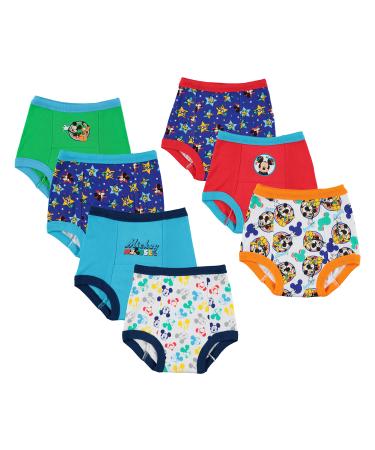 Disney Boys' Toddler Mickey Mouse Potty Training Pants Multipack 3T Mickey Training 7pk