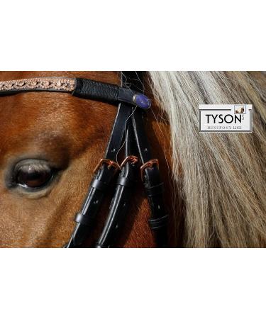 Buy Tysons Breeches Bridle in Rose Gold | Mini Shetty Riding Bridle with Leather Glitter Rhinestones + Reins - International Shipping Available - Buy Online on SooperMarket.com