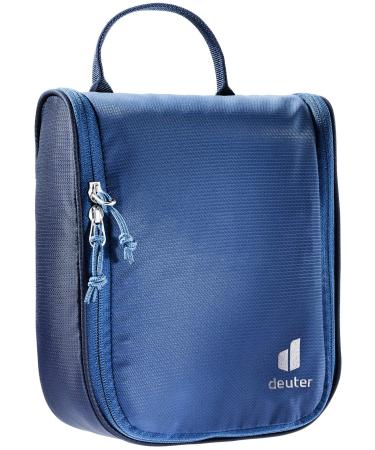 Deuter Wash Center I - Large Capacity Hanging Toiletry Bag for Trekking and Travel steel navy standard size