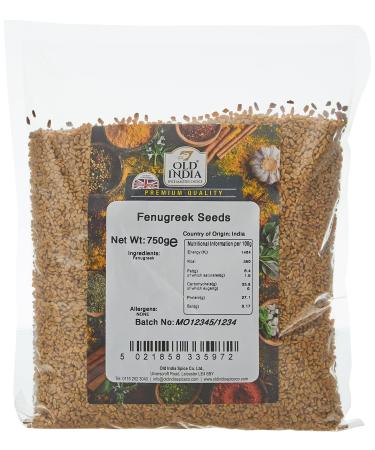 Old India Fenugreek Seeds 750 g
