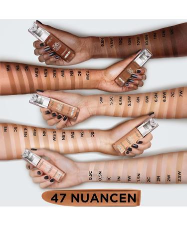 L'Or al Paris Fl ssige Foundation mit Hyaluron & Aloe Vera Perfect Match Make-Up 3.N Creamy Beige 30 ml Internationaler Versand verf gbar - Buy Online on SooperMarket.com