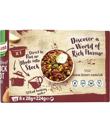 Knorr Stock Pot Beef (8x28g) - Buy Online on SooperMarket.com