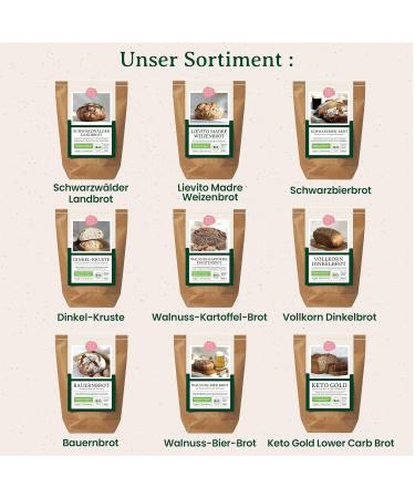 Buy Farm Bread Organic Baking Mix - Sourdough Bread Baking Maker - 6 Pack for Fresh Homemade Bread - Buy Online on SooperMarket.com