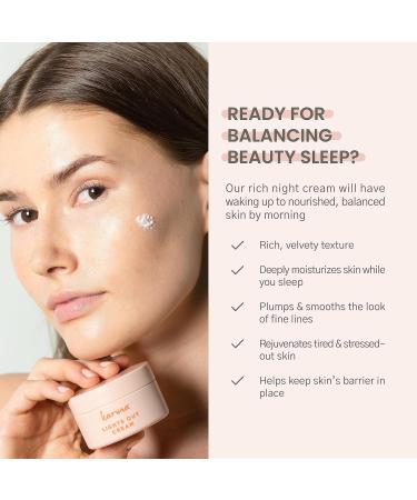 Karuna Lights Out Cream - Anti-Wrinkle Night Moisturizer with Peptides & Hyaluronic Acid | 50ml Solution for Deep Wrinkles & Spot Removal - Buy Online on SooperMarket.com