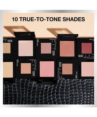 Maybelline Fit Me Blush - Plum - 0.16 fl. oz | Flawless Color & Glow - Buy Online on SooperMarket.com