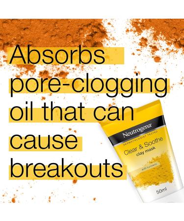 Neutrogena Clear & Soothe 5-Step Skincare Bundle Set | With Tumeric | For Spot-Prone Skin | Make-Up Remover Mask Cleanser Moisturiser Mist 5 Piece set 5-Step Regime Bundle - Buy Online on SooperMarket.com