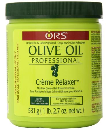 Ors Olive Oil Creme Relaxer Extra Strength 18.7 Ounce Jar