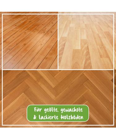Poliboy Organic Parquet Care - Vegan Floor Protection for Oiled & Waxed Wood - Made in Germany - 1L Pack - Buy Online on SooperMarket.com
