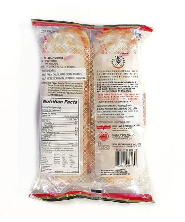 Want Want Big Shelly Shenbei Snowy Crispy Rick Cracker Biscuits - Sugar Glazed 5.30 oz. (Pack of 5) - Original Flavor, 5.3 oz. Each (Pack of 5) - Buy Online on SooperMarket.com
