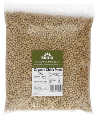 Suma Organic Chick Peas 3 kg