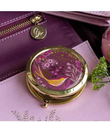 Sara Miller Havelli Garden Compact Mirror - Exquisite Floral Design - Buy Online on SooperMarket.com