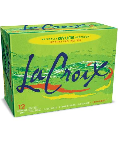 LA CROIX WTR SPARK KEY LM 12PK 12Z 144 FO Key Lime