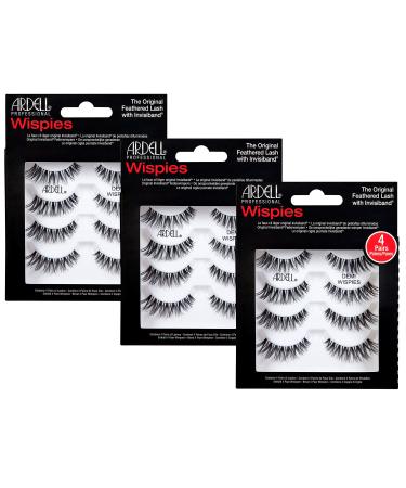 ARDELL Professional Natural Multipack - Demi Wispies Black by Ardell Pack of 3