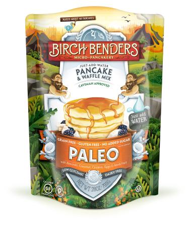 Birch Benders Paleo Pancake & Waffle Mix Made With Cassava Coconut & Almond Flour Just Add Water 28 Oz