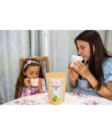 Raspberry Leaf & Peppermint Tea by Amelia Rose | 50 Tea Bags | Pregnancy tea | Expectant mothers tea | Caffeine free herbal tea - Buy Online on SooperMarket.com
