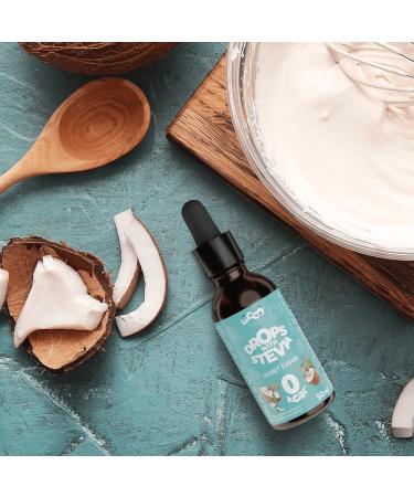 Locco Coconut Flavoured Stevia Drops | 0 Calorie | Vegan | Natural Ingredients - Buy Online on SooperMarket.com