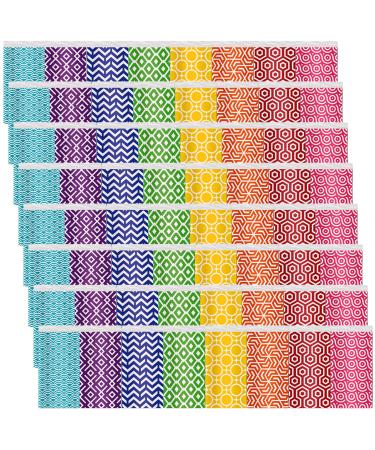80 Counts 3 Ply Facial Tissues Pocket Sized Travel Tissues White Facial Tissue with Geometric Print Designed Package 800 Sheets