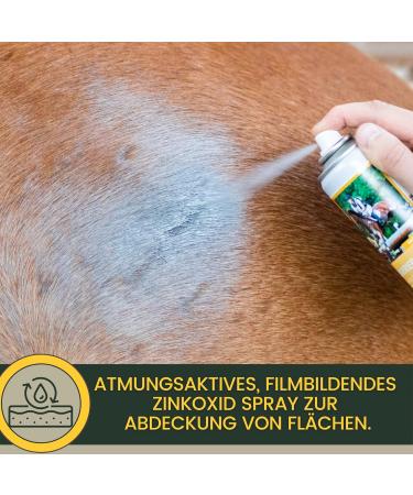 Zinc Ointment & Spray for Dogs & Horses | Wound Healing Protection | 2x250ml Zinc Oxide Solution - Buy Online on SooperMarket.com