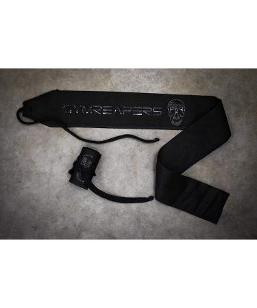 Gymreapers Strength Wrist Wraps for Cross Training & Olympic Lifting - Strong Support for WOD & Calisthenics - Fits All Sizes - Men & Women Black - Buy Online on SooperMarket.com
