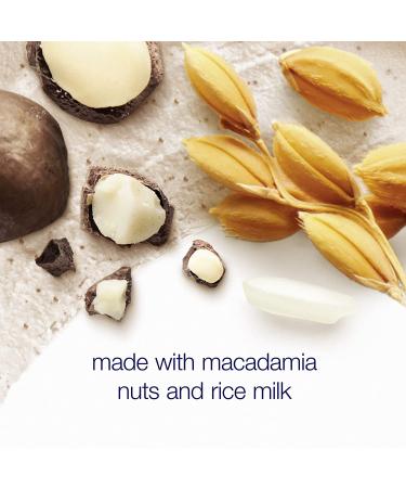 Dove Macadamia & Rice Milk Body Scrub 10.5 oz - Exfoliating Body Polish for Visibly Smoother Skin - Buy Online on SooperMarket.com