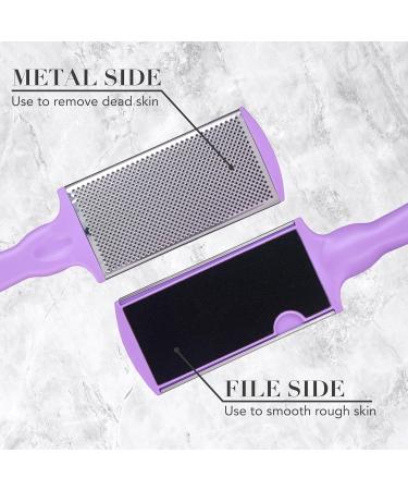 Expressions 1pc Callus Remover Tool in Lilac - Professional Foot File & Premium Quality Dead Skin Shaver for Calloused Feet - Essential Foot Care Solution - Buy Online on SooperMarket.com