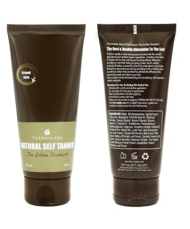 Organic Self-Tanning Lotion Travel Size (90ml) - Natural Shine for Face & Body Perfect for On-the-Go - Buy Online on SooperMarket.com