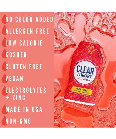 Clear Theory Water Flavoring Drops  Electrolytes Drink Mix  Water Enhancer Liquid  Flavored Hydration for Kids  Vegan  Gluten Free  Low Calories  Stevia  Variety Pack  3 Pack  1.62 Fl Oz Bottles 1.62 Fl Oz (Pack of 3) - Buy Online on SooperMarket.com